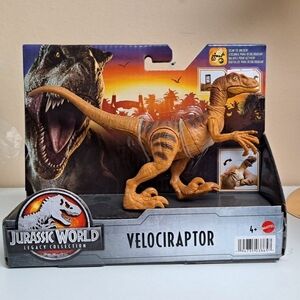 Velociraptor Toy - Brown